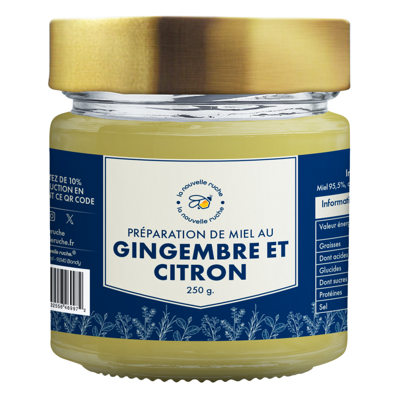 Organic Ginger and Lemon